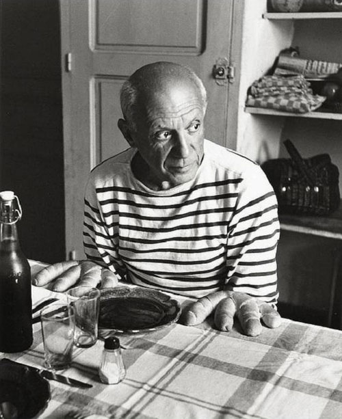 pablo picasso bread hands Picassos Self Portraits from 15 Years Old to 90 Year Old