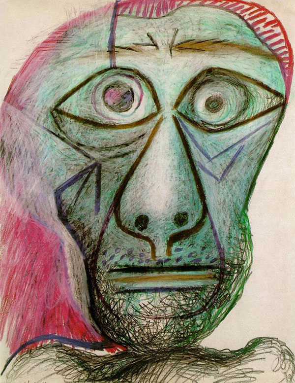 picasso self portrait 90 years old june 30 1972 Picassos Self Portraits from 15 Years Old to 90 Year Old