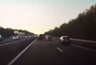 Dash Cam Shows Tesla’s Autopilot Braking for a Crash Before It Happens