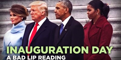 A Bad Lip Reading of Trump's Inauguration