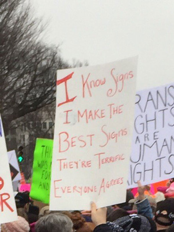 best funny creative signs from womens march 2017 31 50 Amazing Signs from Womens Marches Across the Globe