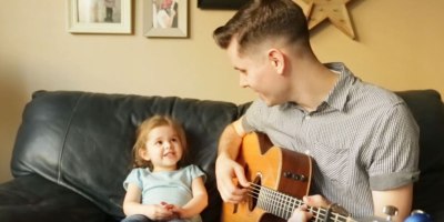 Father and 4-Year-Old Daughter Sing Adorable Rendition of "You've Got a Friend in Me"