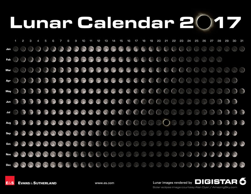 Moon Calendars for 2017 TwistedSifter