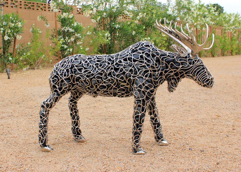 Incredible Sculptures Made from Metal and River Rock » TwistedSifter