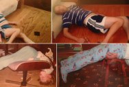 These Siblings Recreated Funny Photos of Them Passed Out as Kids and It’s Hilarious