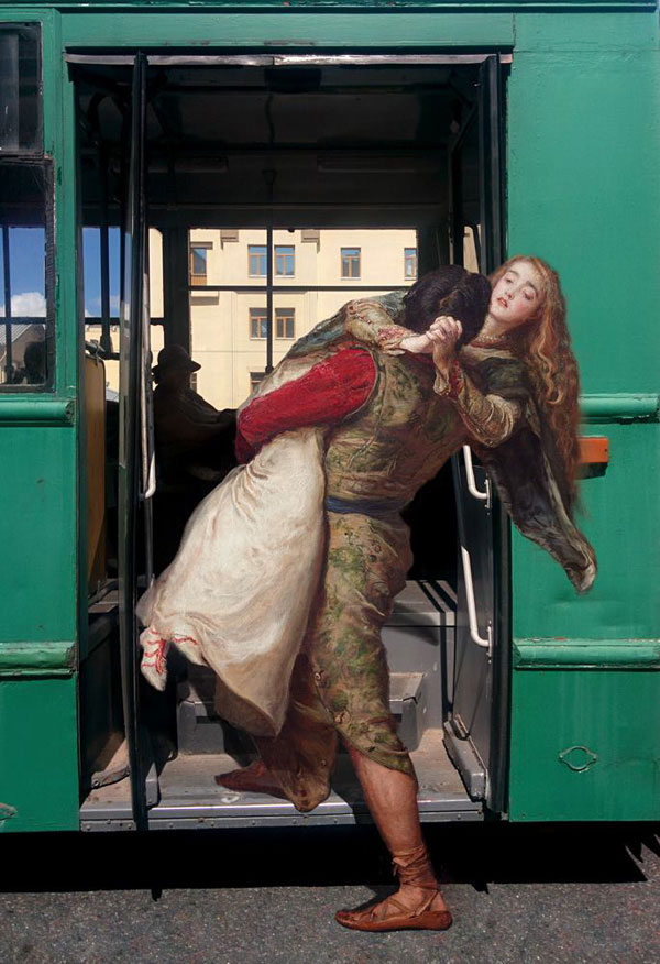 alexey kondakov takes characters from renaissance paintings and photoshops the into the present 28 Guy Takes Characters from Renaissance Paintings and Photoshops Them Into the Present