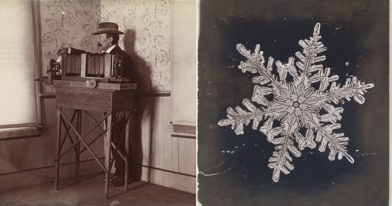 In 1885 Wilson Bentley Took the First Ever Photographs of Snowflakes (23 Photos)