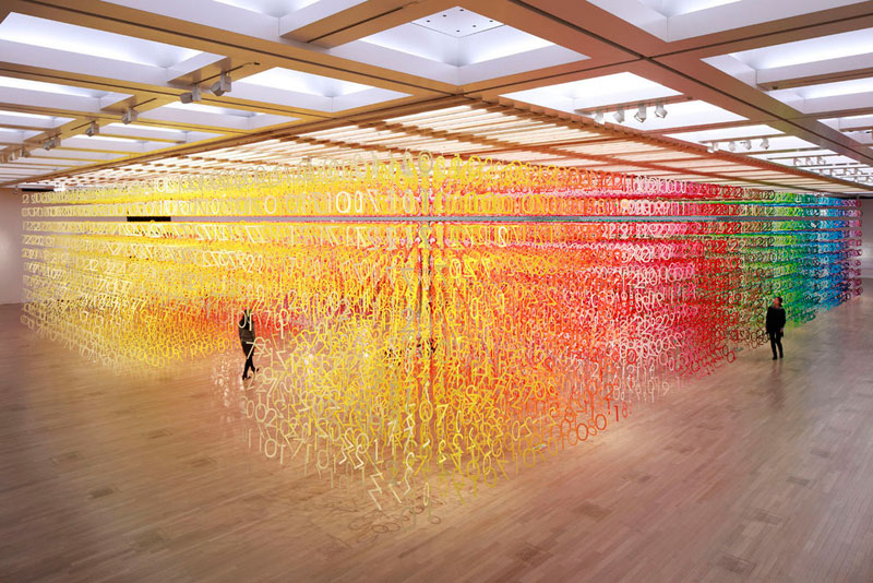 forest of numbers by emmanuelle moureaux 1 Forest of Numbers by Emmanuelle Moureaux