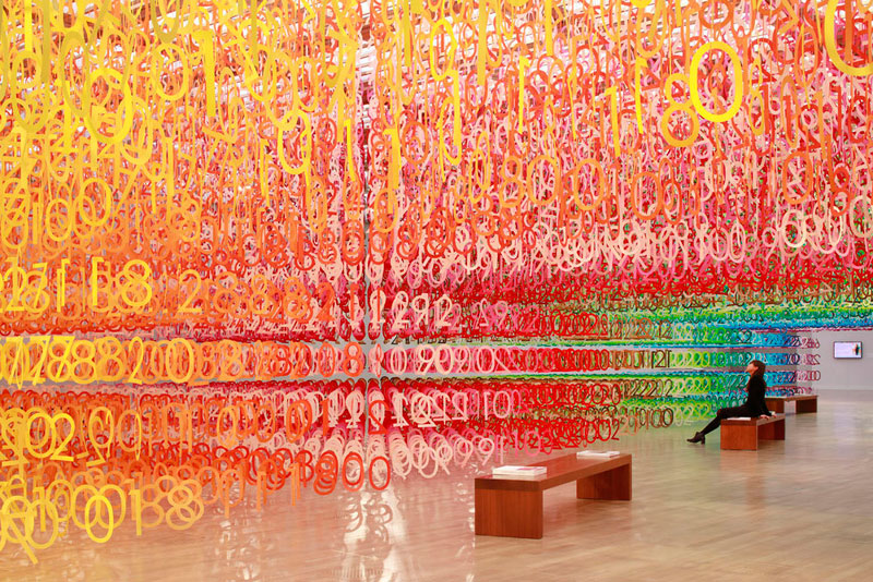 forest of numbers by emmanuelle moureaux 2 Forest of Numbers by Emmanuelle Moureaux