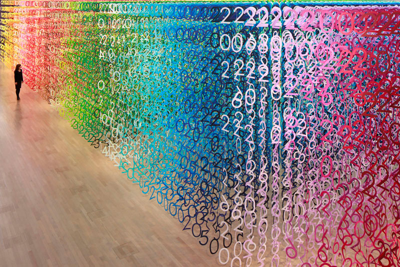 forest of numbers by emmanuelle moureaux 5 Forest of Numbers by Emmanuelle Moureaux