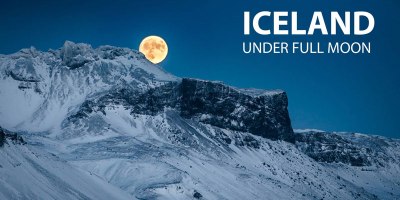 Iceland Under a Full Moon is as Amazing as it Sounds