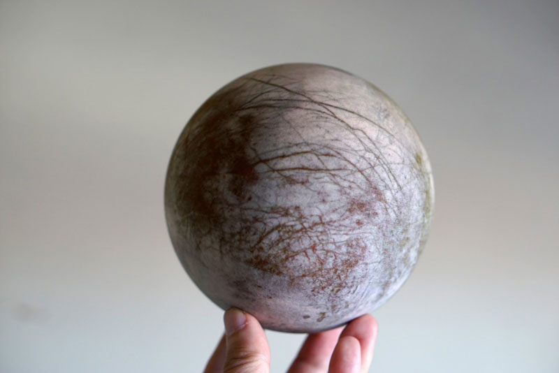 3d printed scale model solar system by little planet factory 7 3D Printed, Scale Model of the Solar System Fits in the Palm of Your Hand