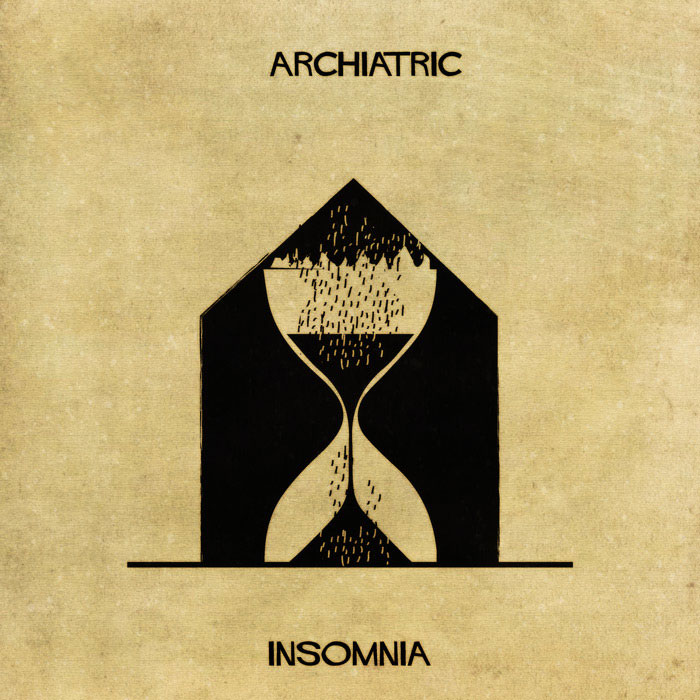 archiatric by federico babina 10 Artist Interprets Mental Illnesses and Disorders Through Architecture