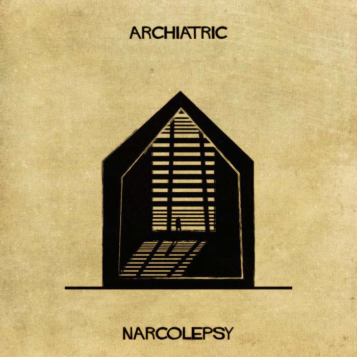 archiatric by federico babina 13 Artist Interprets Mental Illnesses and Disorders Through Architecture