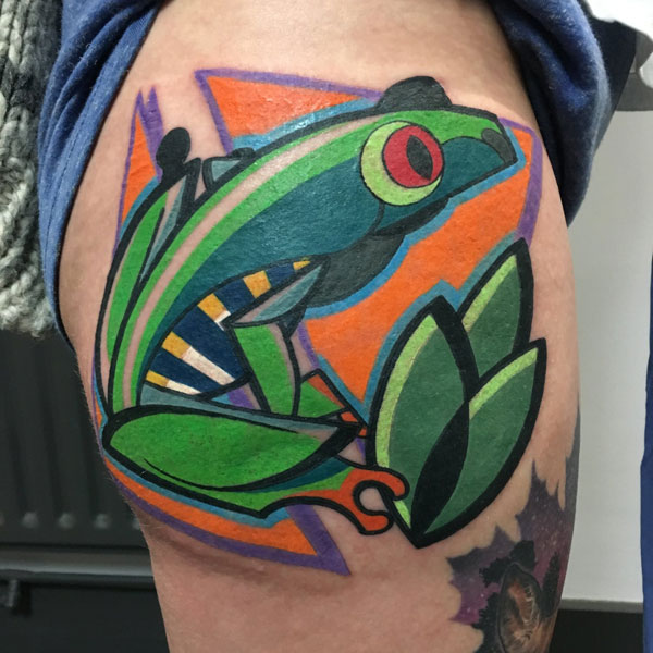 cubist tattoos by mike boyd 18 18 Awesome Abstract and Cubist Style Tattoos by Mike Boyd