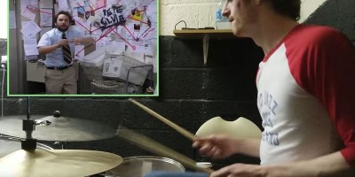 This Guy Drumming to a Scene from 'It's Always Sunny' is Strangely Captivating