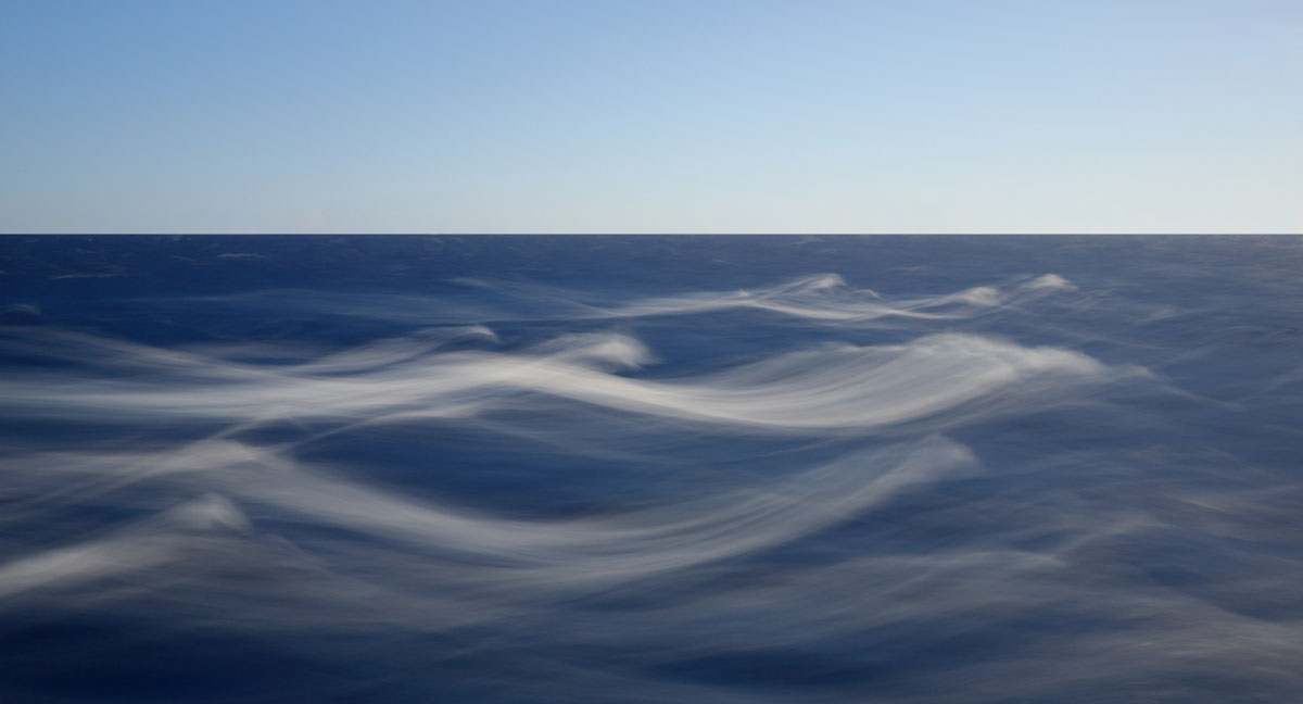 long exposure of caribbean sea looks like impressionist painting Picture of the Day: Long Exposure Photo of the Caribbean Sea