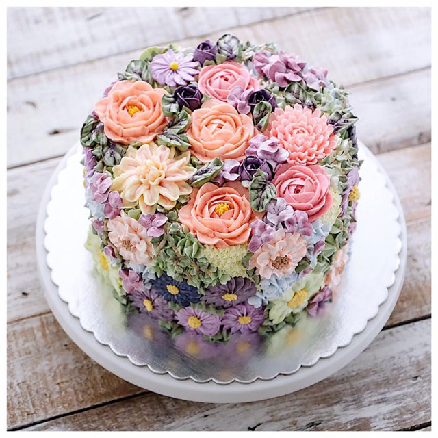 These Plant Cakes Made with Buttercream Frosting Look Incredible