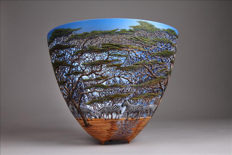 hand carved wooden bowls by gordon pembridge 13 This Artist Hand Carves Wooden Bowls Inspired by His Kenyan Roots