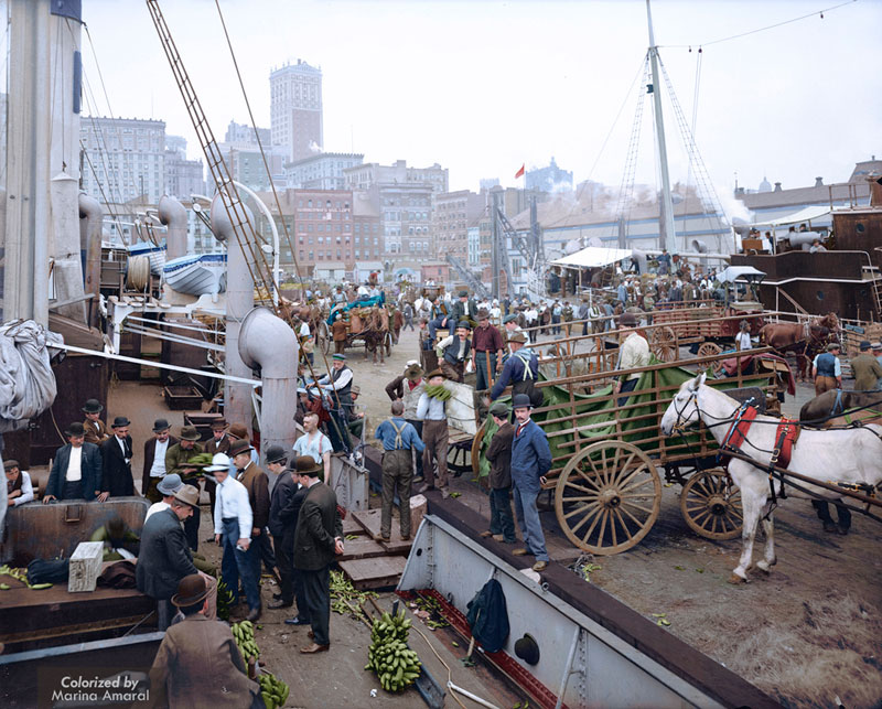 historic black and white photos colorized by marina amaral 2 21 Year Old Artist Brings History to Life Through Color (18 photos)