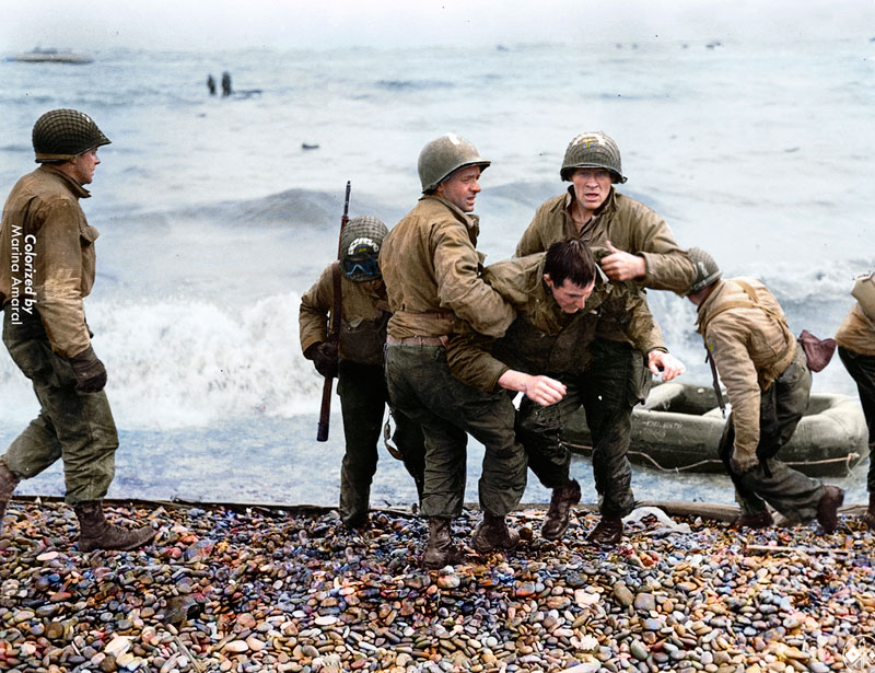 historic black and white photos colorized by marina amaral 3 21 Year Old Artist Brings History to Life Through Color (18 photos)