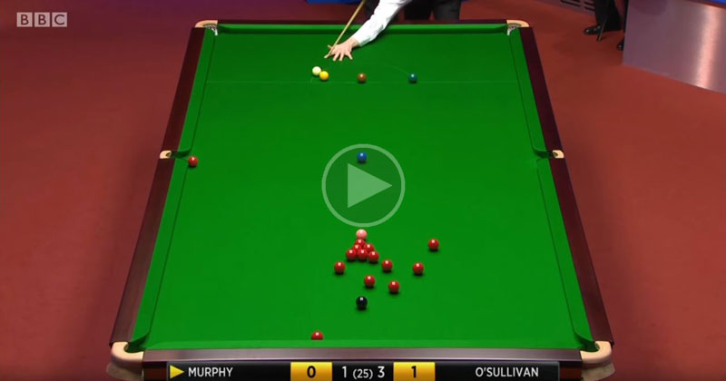 When You Think You've Snookered Your Opponent and He Does This