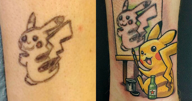 Lizards Skin Tattoos  POKEMON WAS ONE OF THOSE SHOWS THAT ALL OF US 90S  KIDS GREW UP WITH WHILE WE ARE ALL GROWN UPS IT STILL REMAINS AN INTEGRAL  PART OF