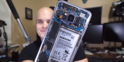 Guy Uses Paint Thinner to Make His S8 Completely Clear
