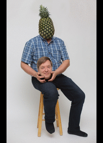 dad with pineapple meme reddit 2 Proud Dad Posing with a Pineapple He Grew Goes Viral and the Photoshops are Hilarious