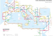 A Roman Empire Subway Map of their 250,000 Mile Road Network
