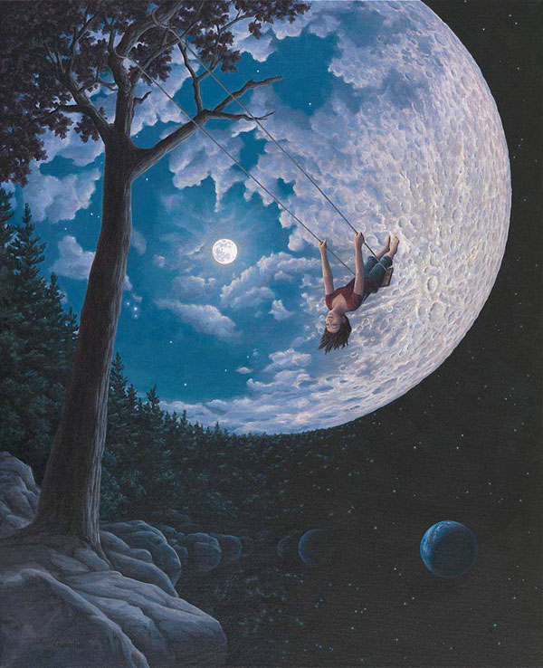 surreal paintings by rob gonsalves 4 12 Mind Bending Magic Realism Paintings by Rob Gonsalves