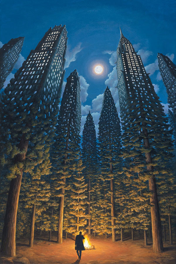 surreal paintings by rob gonsalves 7 12 Mind Bending Magic Realism Paintings by Rob Gonsalves