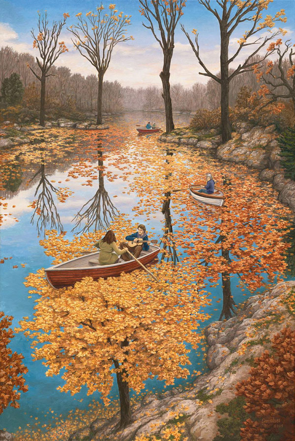 surreal paintings by rob gonsalves 8 12 Mind Bending Magic Realism Paintings by Rob Gonsalves