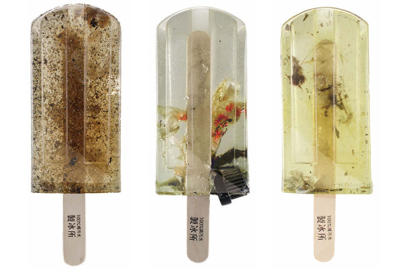 these art students made 100 popsicles from polluted waterways around taiwan 5 These Art Students Made 100 Popsicles from Polluted Waterways Around Taiwan