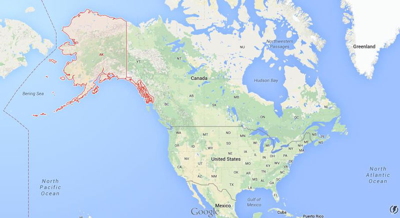 alaska on a map 10 Truth Bombs to Drop at your Next Dinner Party
