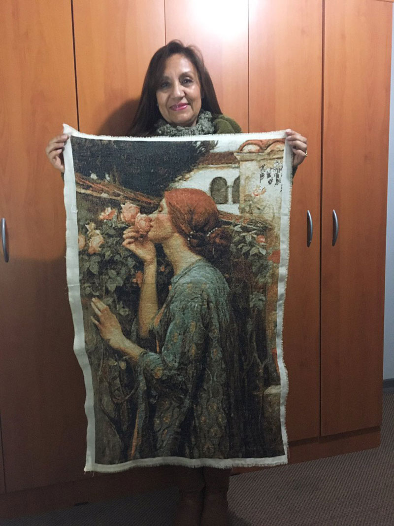 cross stitch took 4 years to complete 1 This Cross Stitch Artwork Took Her 4 Years