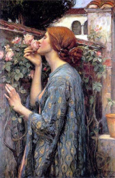john william waterhouse   the soul of the rose aka my sweet rose This Cross Stitch Artwork Took Her 4 Years