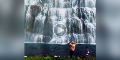 Dynjandi Might Be the Most Beautiful Waterfall in Iceland (Wait for the Zoom Out)