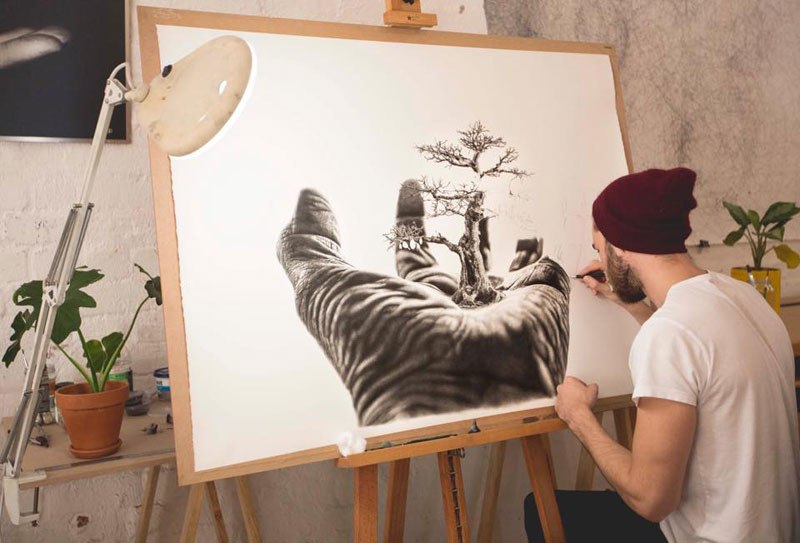 These Giant Pencil Drawings by Jono Dry are INSANE - TwistedSifter