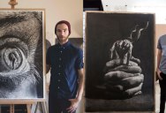These Giant Pencil Drawings by Jono Dry are INSANE