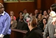 Stolen Dog Gets Brought Into Courtroom and Immediately Recognizes Real Owner