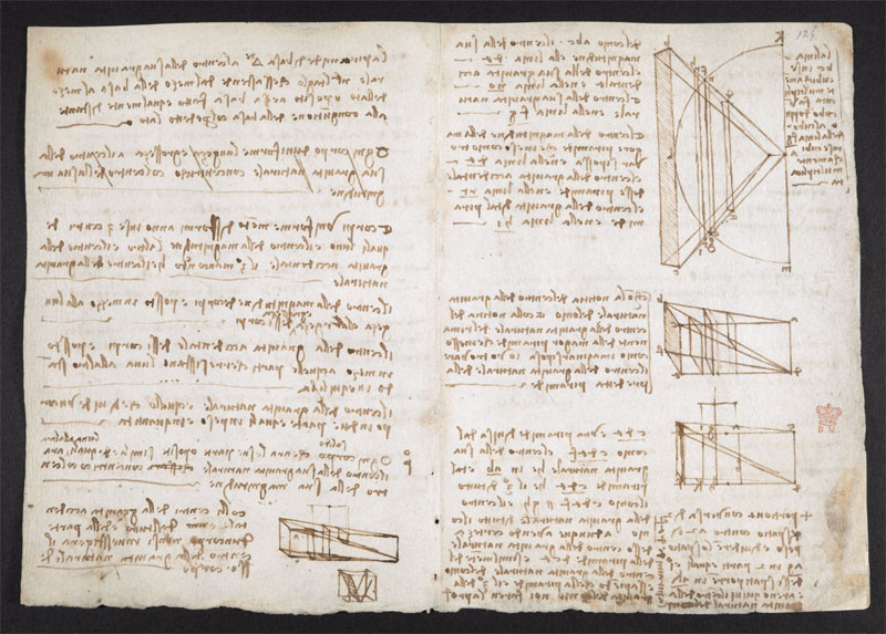 leonardo da vinci notebook 11 The British Library Has Fully Digitized 570 Pages of Leonardo da Vincis Visionary Notebooks
