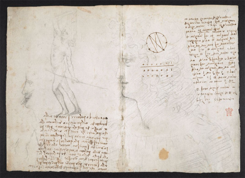 The British Library Has Fully Digitized 570 Pages of Leonardo da Vinci