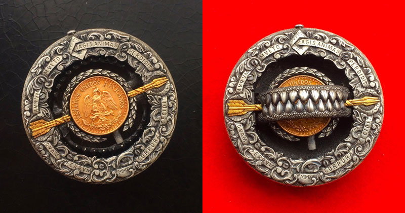 Epic Hobo Nickel: Guy Carves Silver Dollar with Trap Jaws and Golden ‘Bait’ Coin
