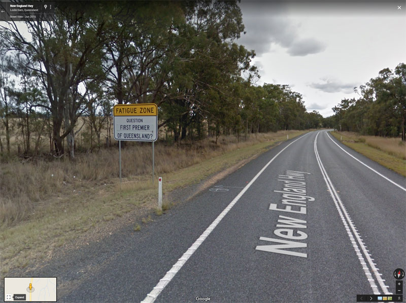 trivia road signs australia 5 There are Roads in Australia that are So Boring they Have Trivia Signs to Keep Drivers Alert