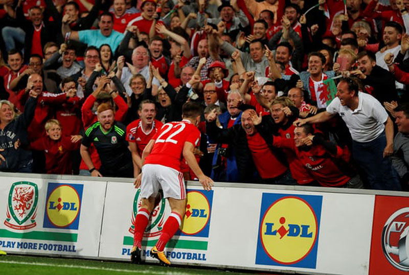 17-Year-Old Sub Scores Game Winner for Wales Right After Crowd Sings National Anthem