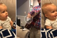 Son Hears Dad’s Guitar for the First Time