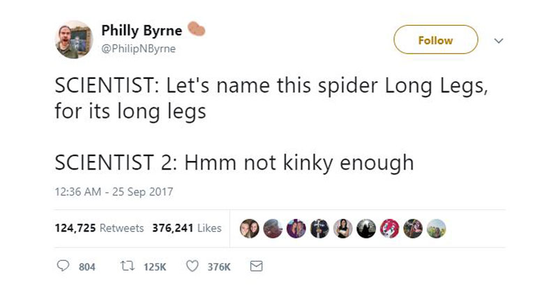 Memes - Daddy long legs (yourfrontpage / tw)