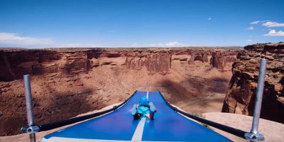 Slip 'N Slide BASE Jumping