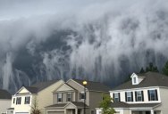 Storm Cloud in Georgia Looks Like Tsunami in the Sky